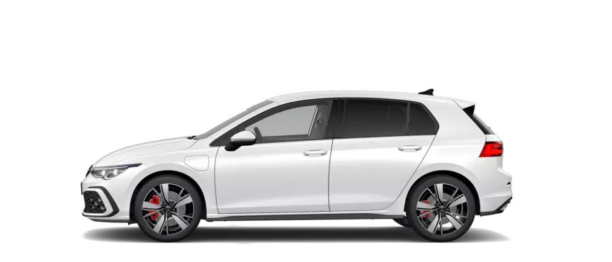 The Golf GTE Plug-in Hybrid side-view