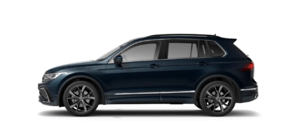 The Tiguan side-view
